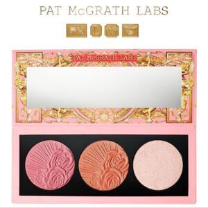 Pat Mcgrath Galactic Sun Blush Highlighter (Baby Pink, Peach, Champagne Shimmer)